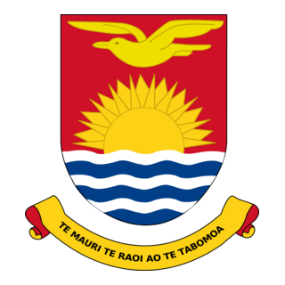 Coat of arms of Kiribati Logo PNG Vector