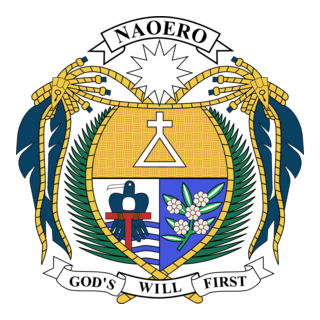 Coat of arms of Nauru Logo PNG Vector