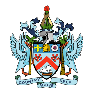 Coat of arms of Saint Kitts and Nevis Logo PNG Vector