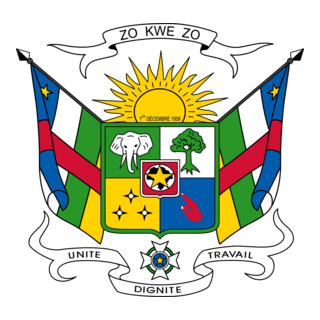 Coat of arms of the Central African Republic Logo PNG Vector