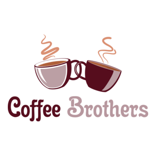 Coffee Brothers Logo PNG Vector