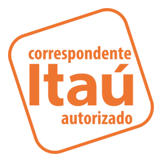 Correspondente Banco Itaú Logo PNG Vector