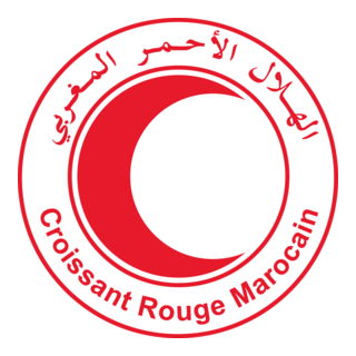 Croissant Rouge Marocain Logo PNG Vector