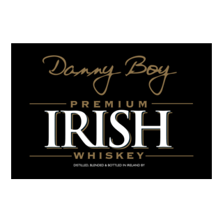 Danny Boy Premium Irish Whiskey Logo PNG Vector