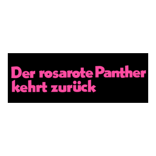 Der Rosarote Panther Kehrt zurueck Logo PNG Vector