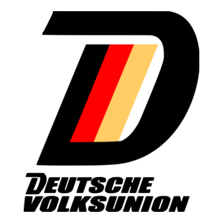 Deutsche Volksunion Logo PNG Vector