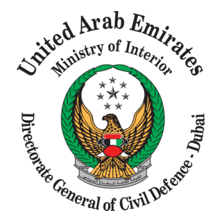 Dubai Civil Defence Logo PNG Vector