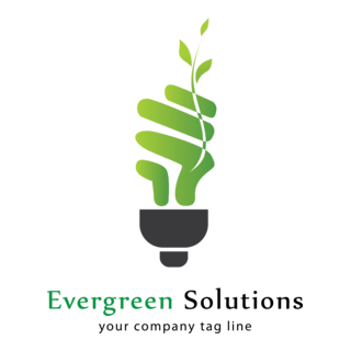 Eco bulb Logo PNG Vector