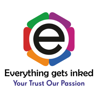 Everything Gets Inked Logo PNG Vector
