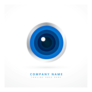 eye shape Logo PNG Vector