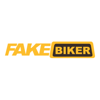 Fake Biker Logo PNG Vector