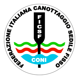 Federazione Italiana Canottaggio Sedile Fisso Logo PNG Vector