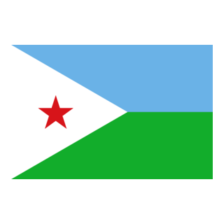 Flag of Djibouti Logo PNG Vector