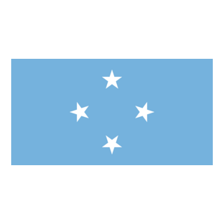 Flag of Micronesia Logo PNG Vector