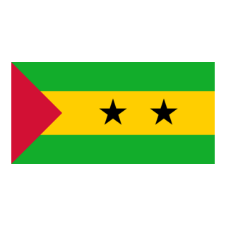 Flag of Sao Tome and Principe Logo PNG Vector