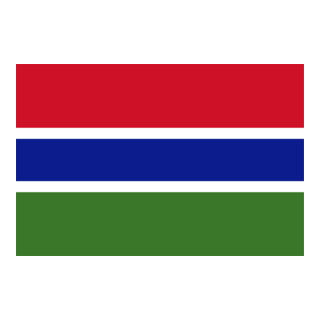 Flag of The Gambia Logo PNG Vector