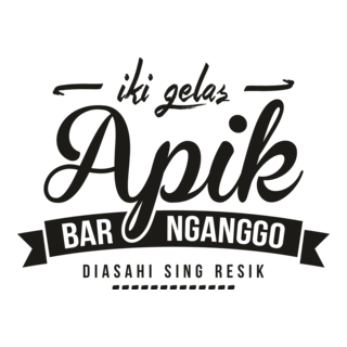 Gelas Apik Logo PNG Vector