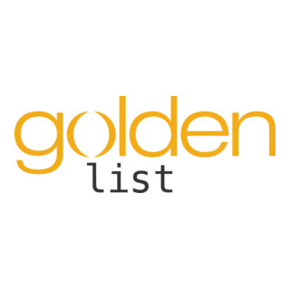 Golden List Logo PNG Vector