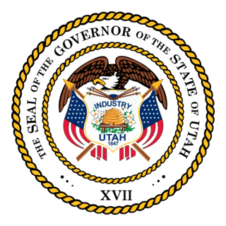 Governor of Utah Logo PNG Vector