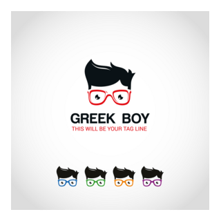 greek boy Logo PNG Vector