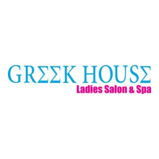 GREEK HOUSE Ladies Salon & Spa Logo PNG Vector