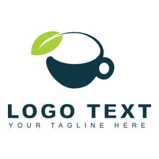 Green tea Logo PNG Vector