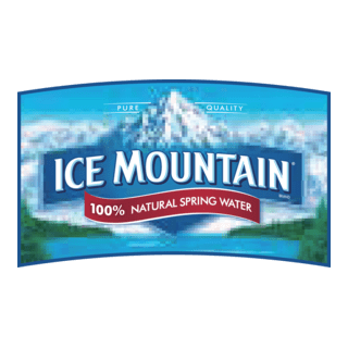 Ice Mountain Logo PNG Vector