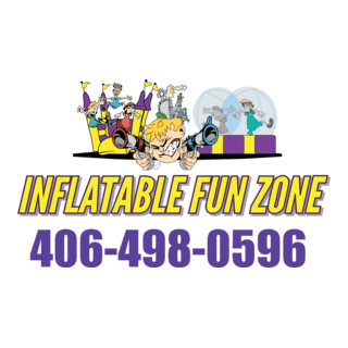 Inflatable Fun Zone Logo PNG Vector