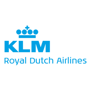 KLM Royal Dutch Airlines Logo PNG Vector