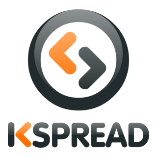 KSpread Logo PNG Vector