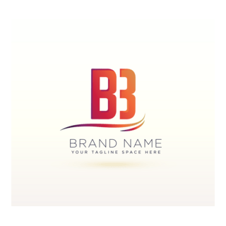 Letter b Logo PNG Vector