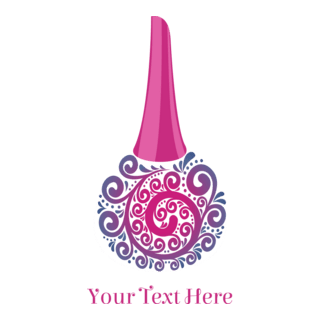 Manicure Logo PNG Vector