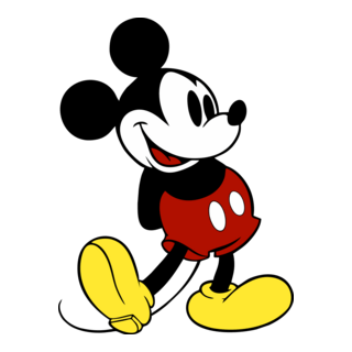 Mickey 3ra Generación Logo PNG Vector