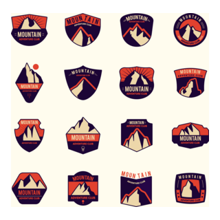 Mountain Logo PNG Vector