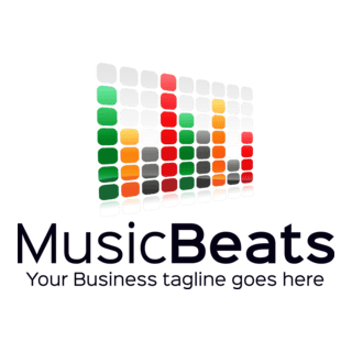 music beats Logo PNG Vector
