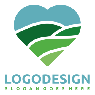 Nature and love Logo PNG Vector