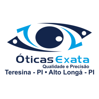 Óticas Exatas Logo PNG Vector