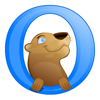 Otter Logo PNG Vector