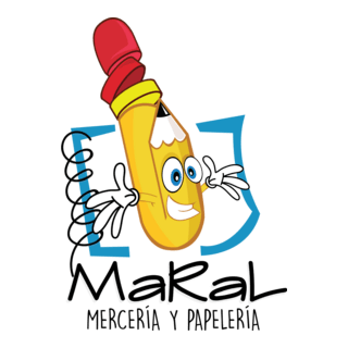 Papelería Maral Zamora Logo PNG Vector