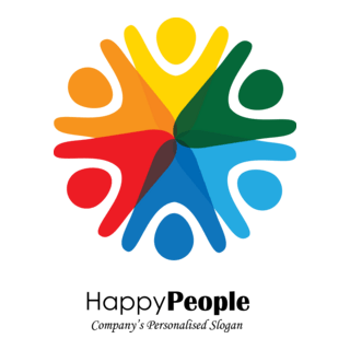 People Shape Logo PNG Vector