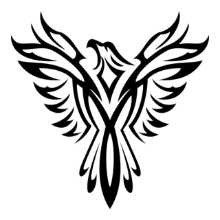 Phoenix Bird Logo PNG Vector