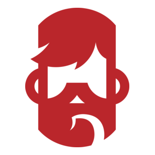 Red Beard Logo PNG Vector