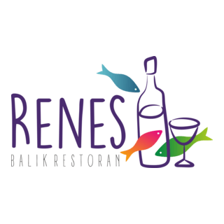 Renes Balık Restoran Logo PNG Vector