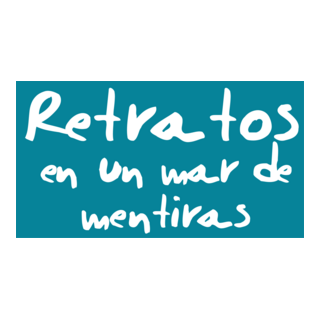 Retratos en un mar de mentiras Logo PNG Vector