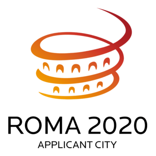 Roma 2020 Applicant City Logo PNG Vector