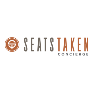 Seats Taken Concierge Logo PNG Vector