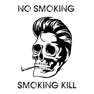 SOMKING SKULL Logo PNG Vector