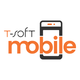 T-Soft mobile Logo PNG Vector