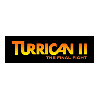 Turrican 2 Logo PNG Vector