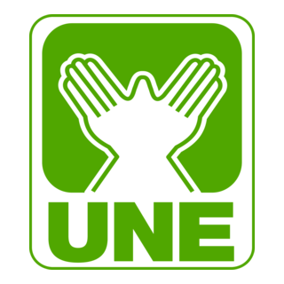 UNE Logo PNG Vector